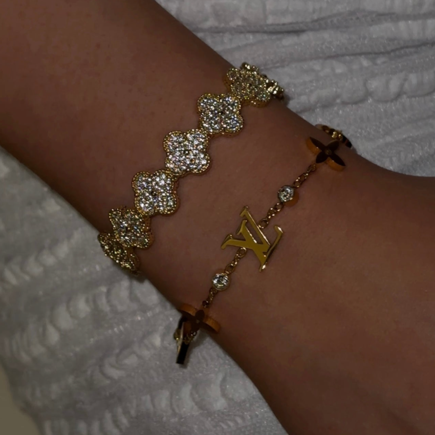 Clover Cuff Bracelet