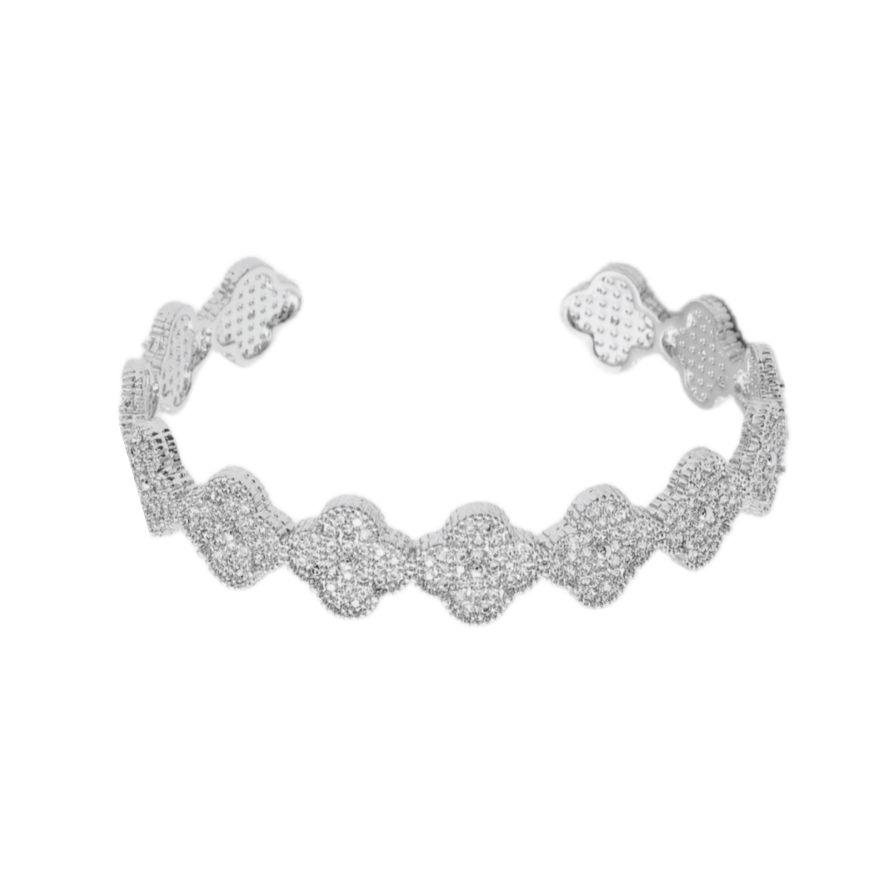 Clover Cuff Bracelet