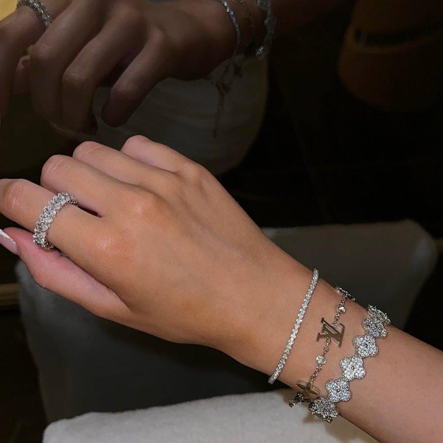 Clover Cuff Bracelet