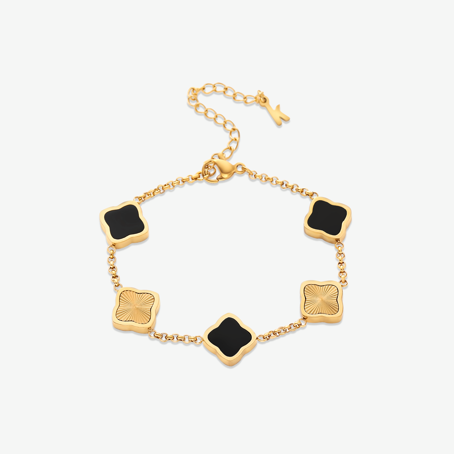 Golden Clover Bracelet