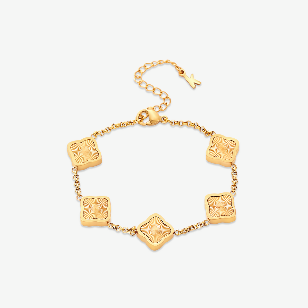 Golden Clover Bracelet