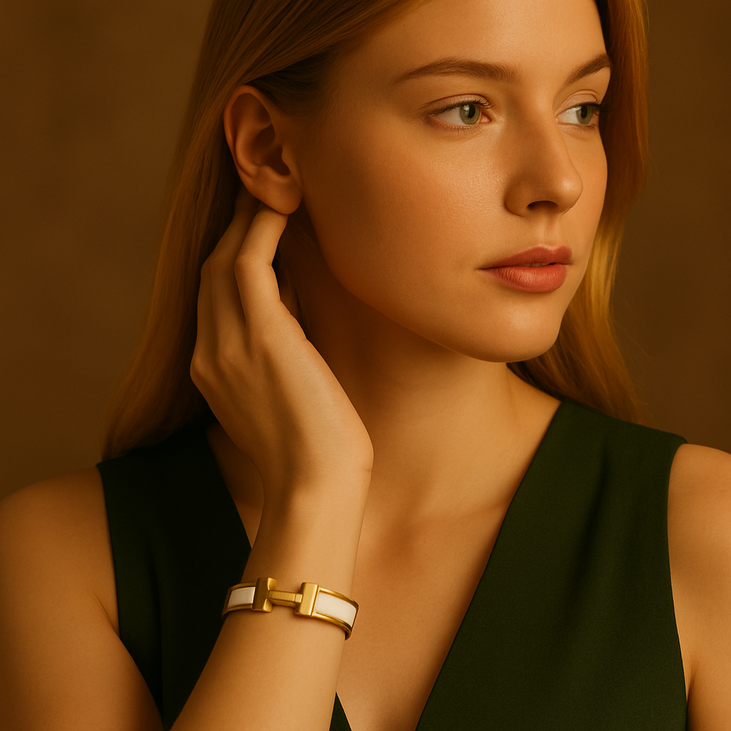 Helene H Cuff Bracelet