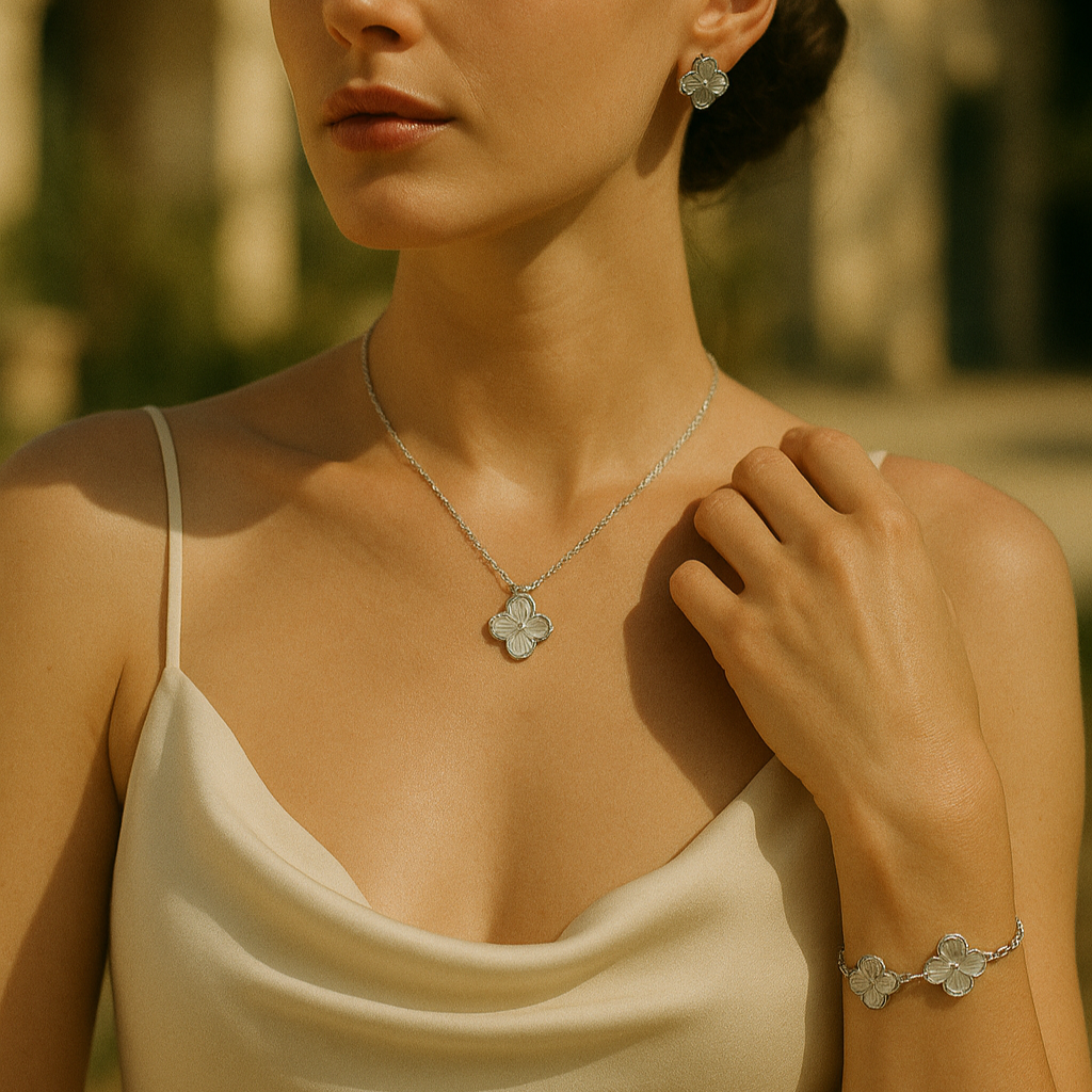 Clover Silver Set