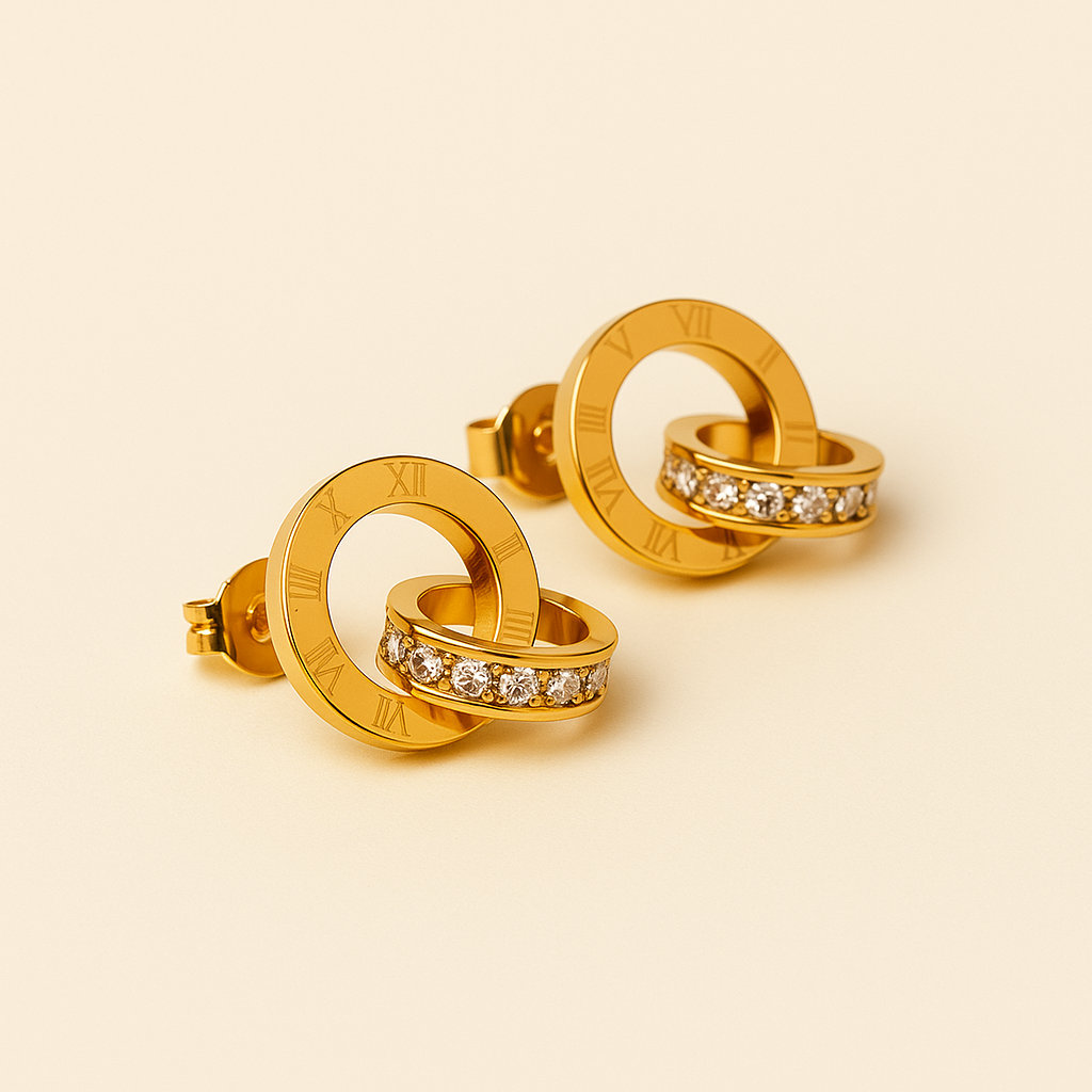 Camila Double Hoop Earrings