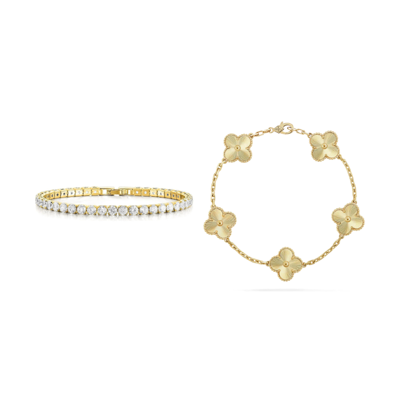 Monaco Tennis & Clover Set