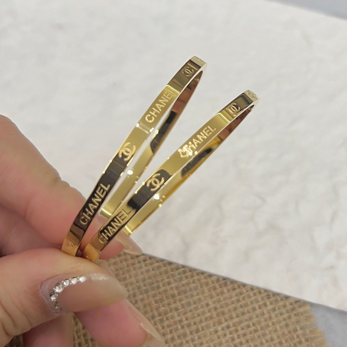 Parisian Gold Bangle