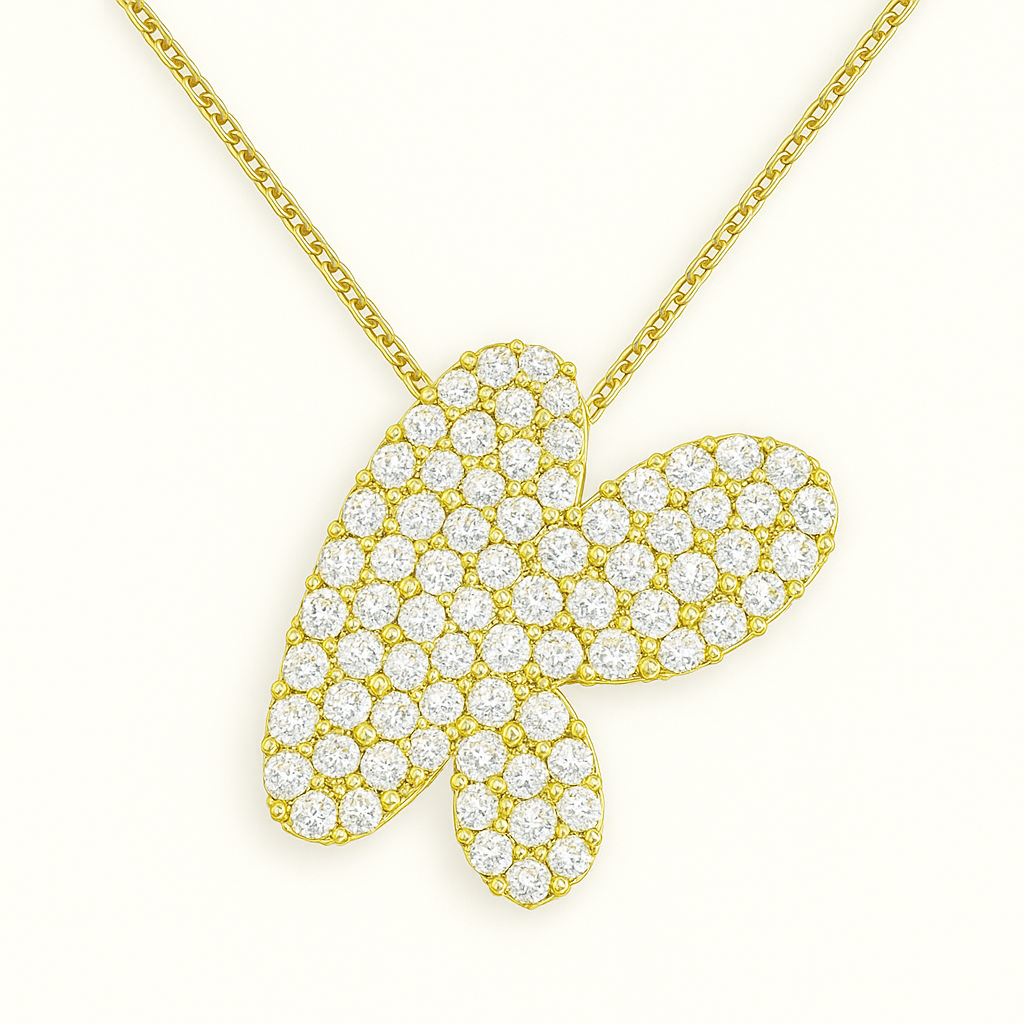Golden Initial Necklace