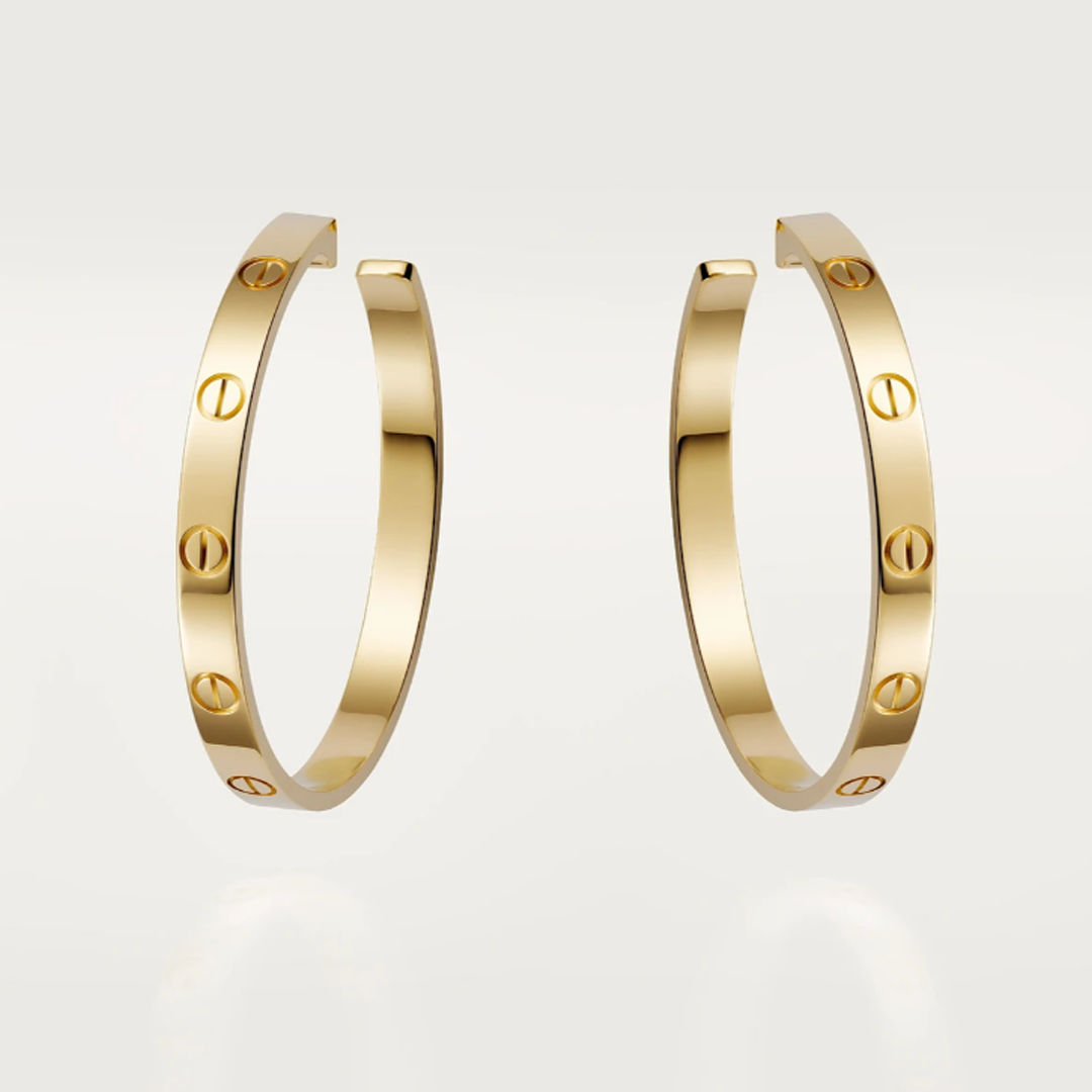 Noor Sculpted Hoops