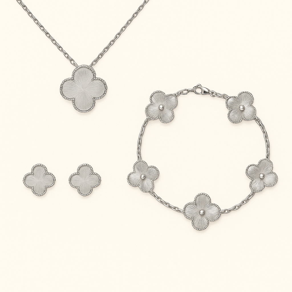 Clover Silver Set