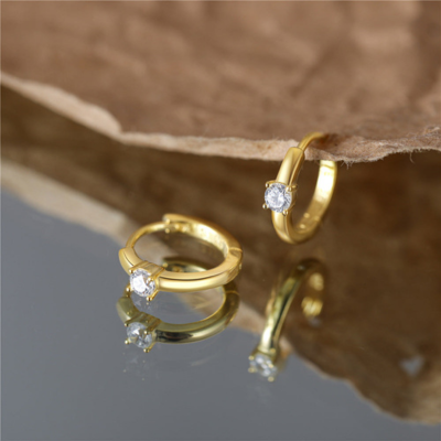 Morgana Crystal Hoops