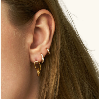 Alexandria Pavé Hoops
