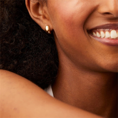 Celeste Dome Studs