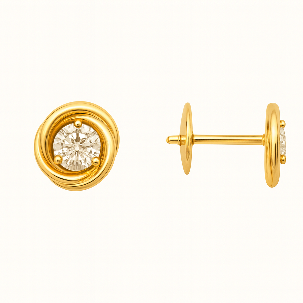 Trinity Crystal Earrings