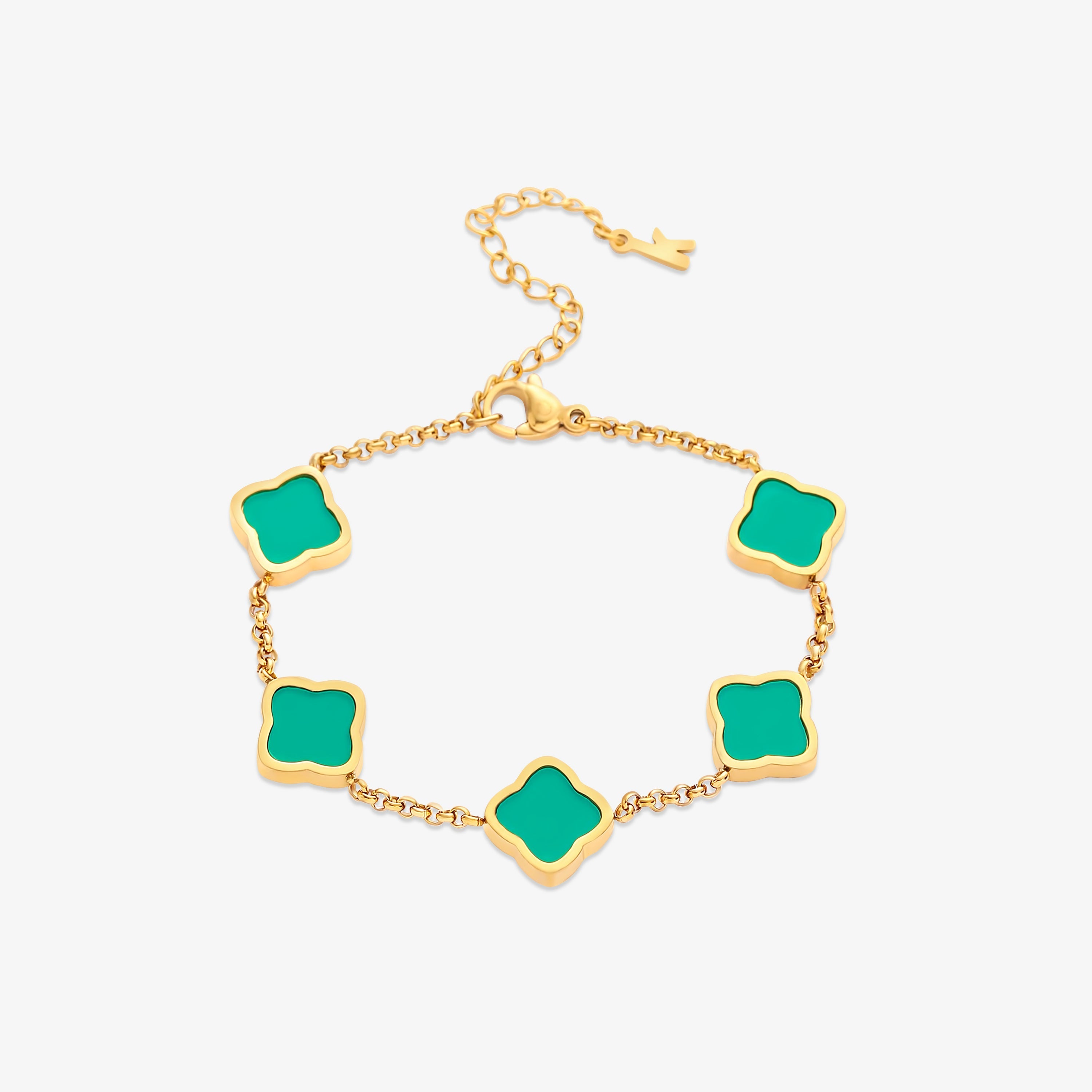 Golden Clover Bracelet