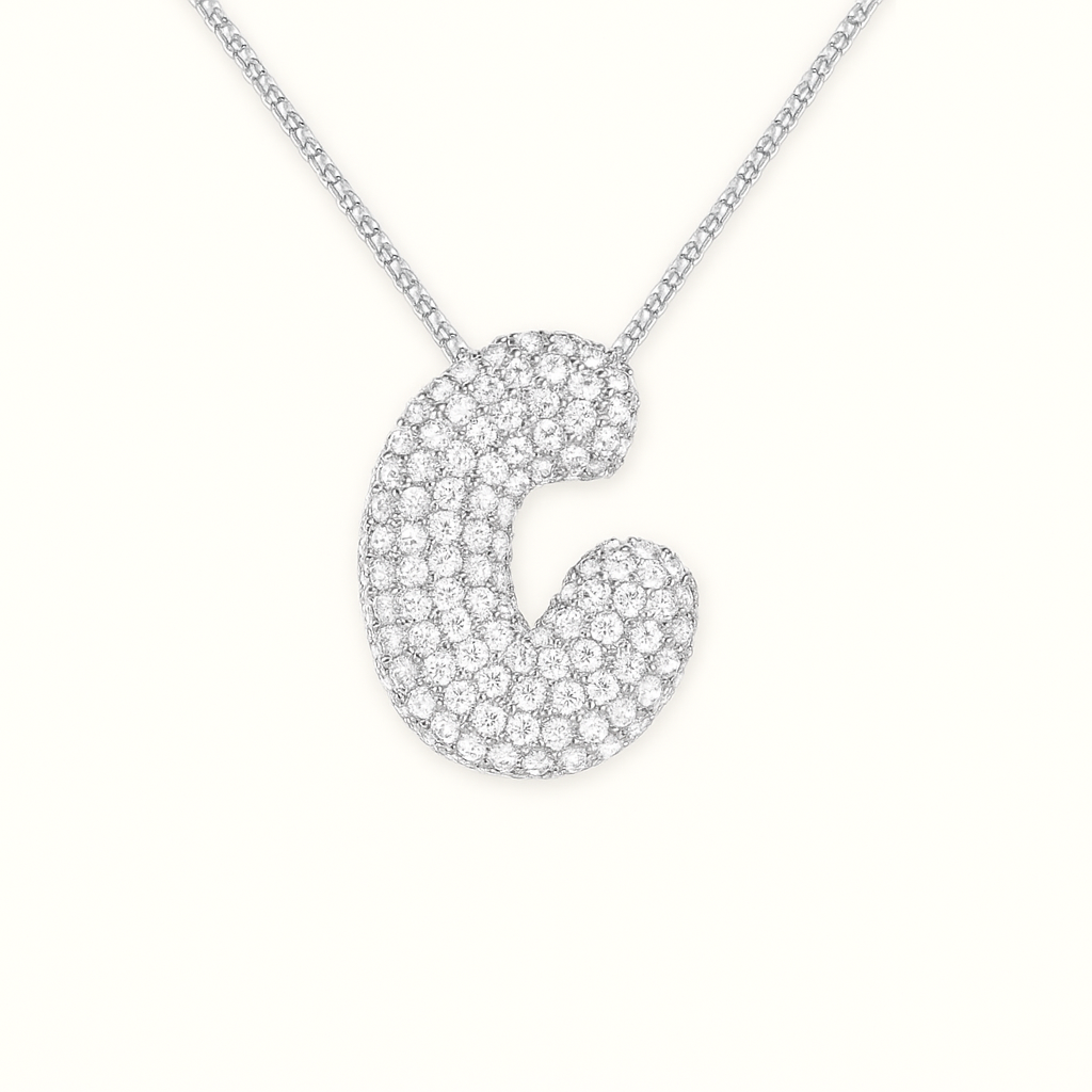 Golden Initial Necklace