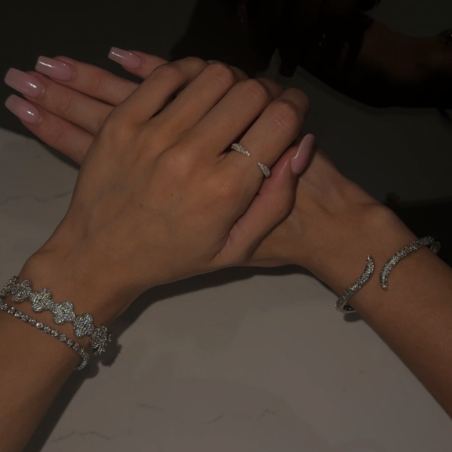 Clover Cuff Bracelet