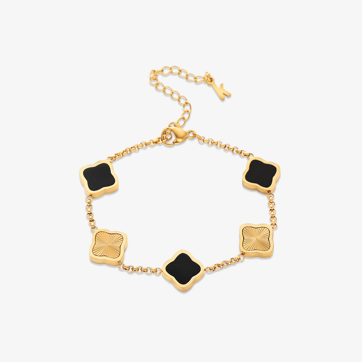 Golden Clover Bracelet