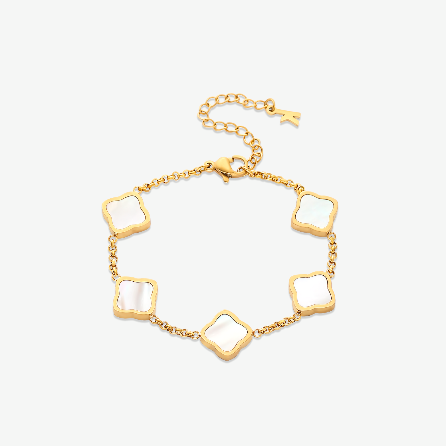 Golden Clover Bracelet