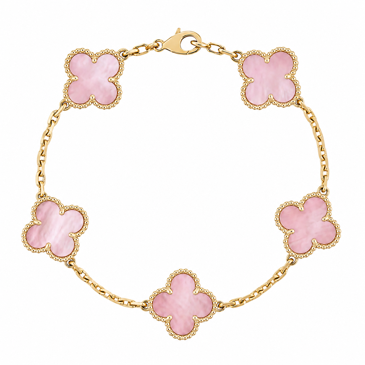 CLOVER | Pink Bracelet