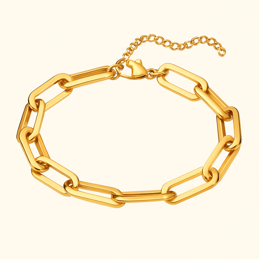 Jessie Paperclip Bracelet