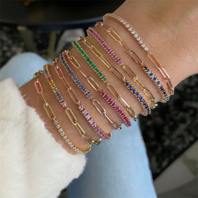 Fae Tennis Chain Bracelet