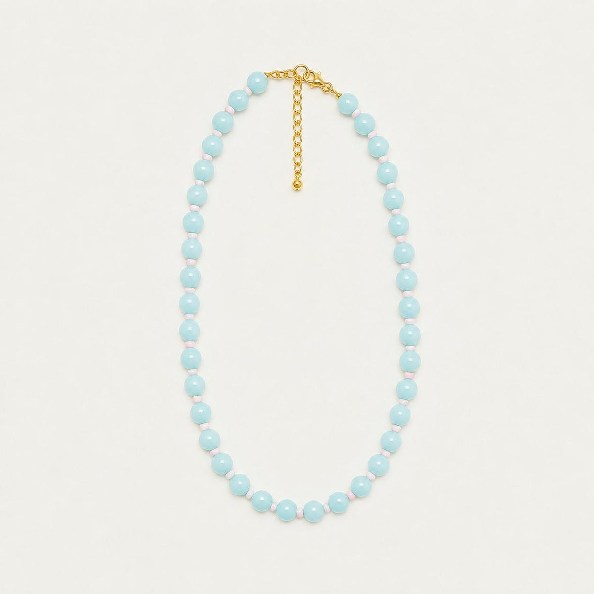Azure Harmony Bead Necklace