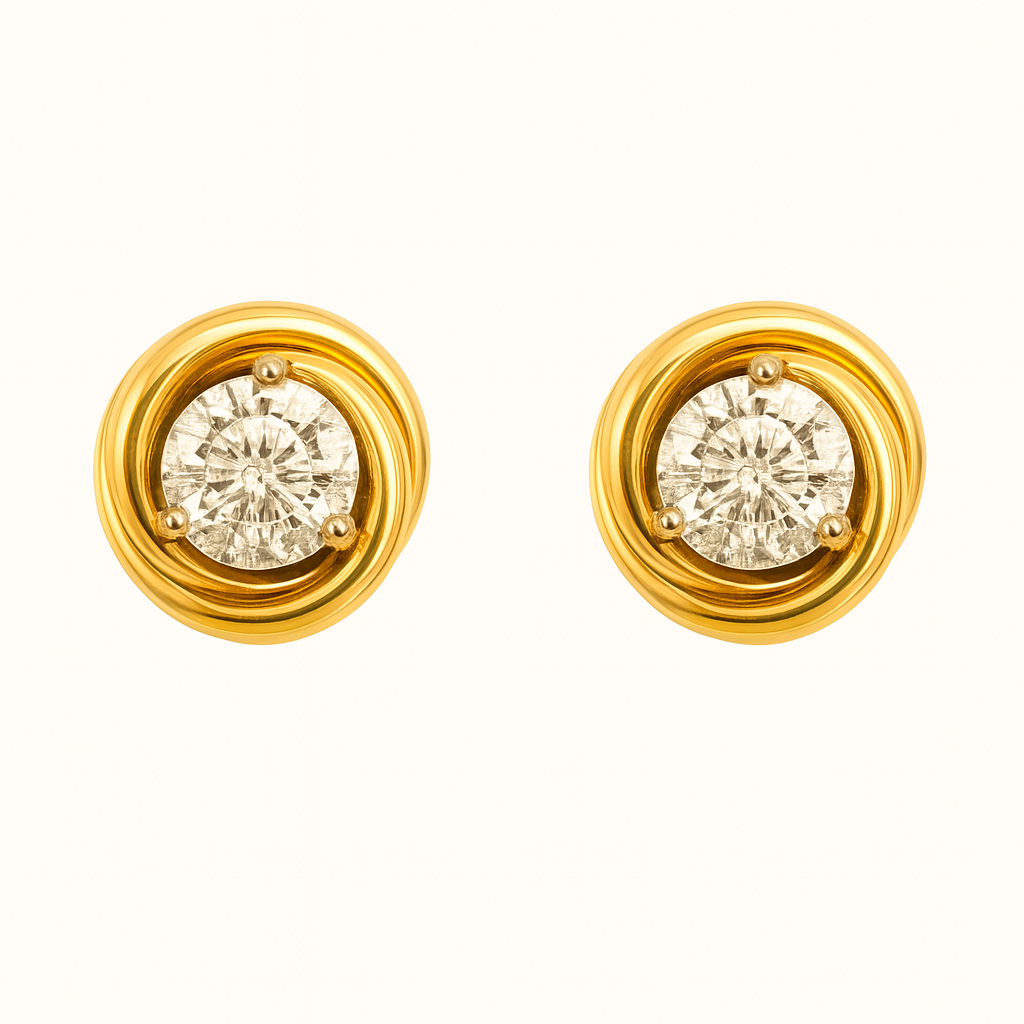 Trinity Crystal Earrings