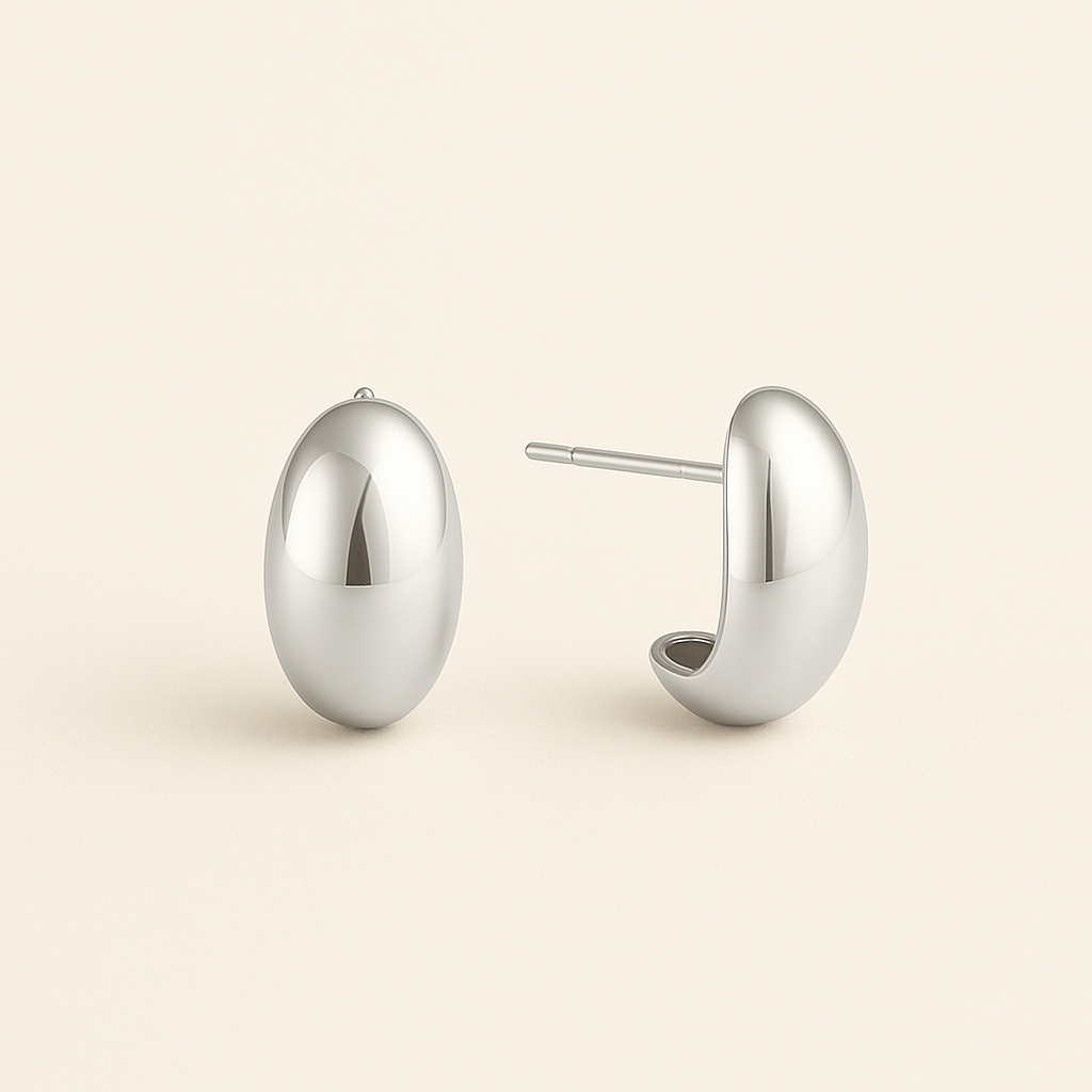 Celeste Dome Studs