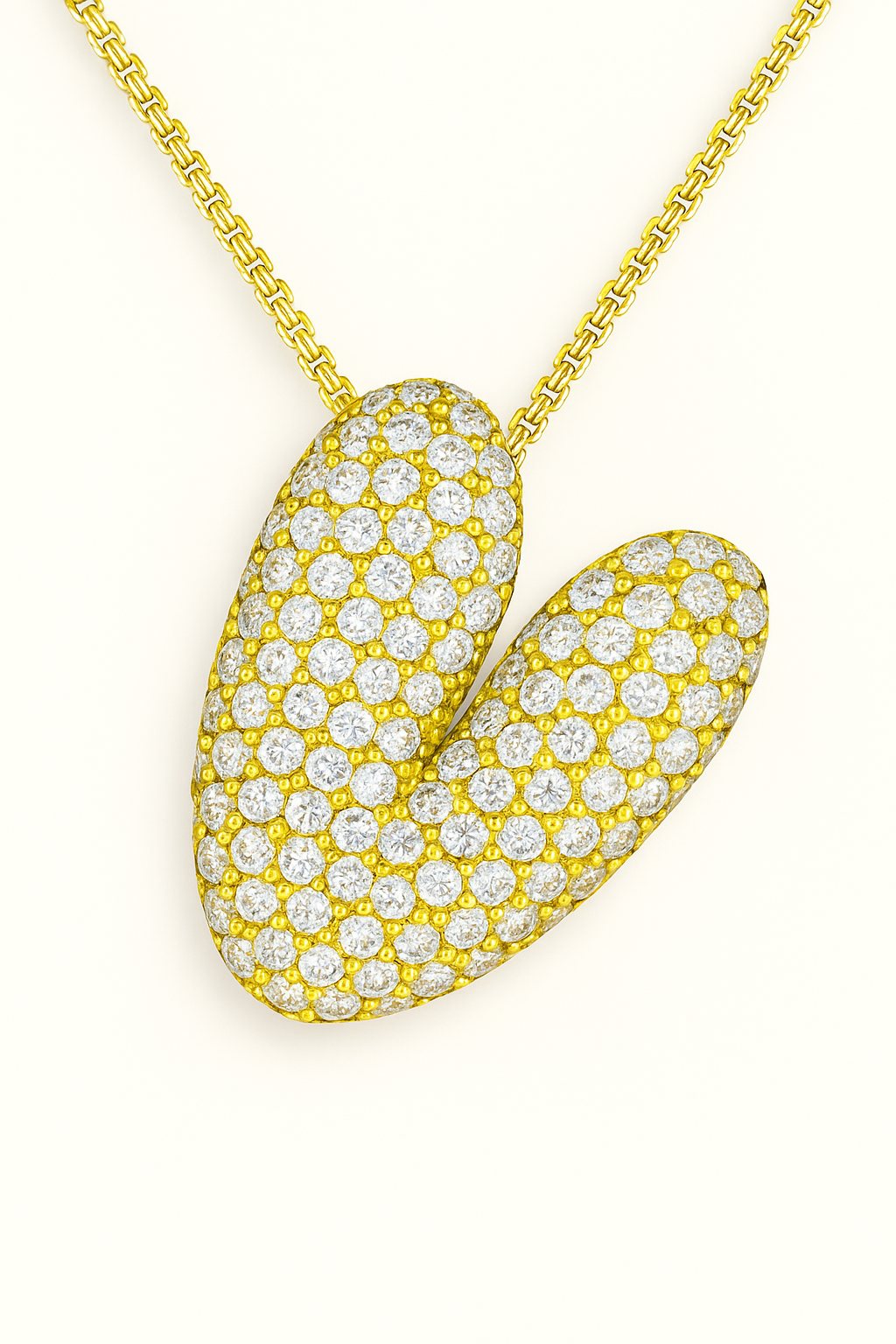 Golden Initial Necklace